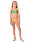 BIKINI NIÑA SUNRISE COLADA FLOWERS MAAJI