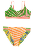 BIKINI NIÑA SUNRISE COLADA FLOWERS MAAJI