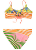 BIKINI NIÑA SUNRISE COLADA FLOWERS MAAJI