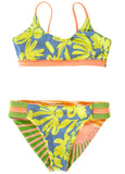 BIKINI NIÑA SUNRISE COLADA FLOWERS MAAJI