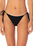 BIKINI MIDNIGHT BLACK BALMING SLIDING SHINNING MAAJI