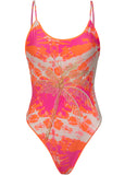 ENTERO REVERSIBLE FLAMINGO SWIRL LUSTER CLASSIC MAAJI