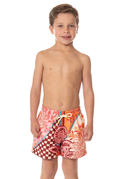 Cosmic Tropic Little Sailor Boys Trunks Maaji