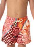 Cosmic Tropic Little Sailor Boys Trunks Maaji