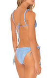 BIKINI AZUL SPARKLY MILONGA