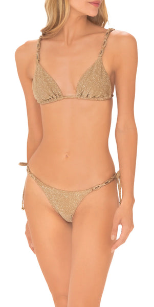 BIKINI DORADO SPARKLY MILONGA