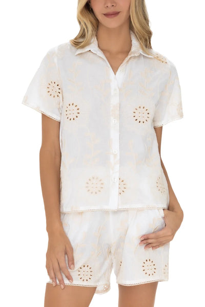 CAMISA BLOOM MARFIL MILONGA