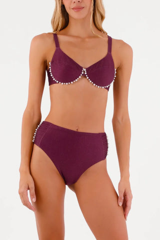 BIKINI PANTY ALTO SPARKLY VINO MILONGA