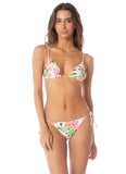 BIKINI PALM GLOW UPBRAID SHINNIG LIGHT BEIGE MAAJI