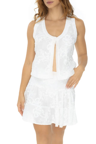 FALDA MARFIL TOSCANA MILONGA