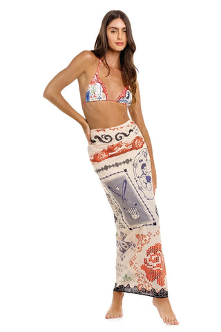 PAREO TISSU MARINE AGUA BENDITA