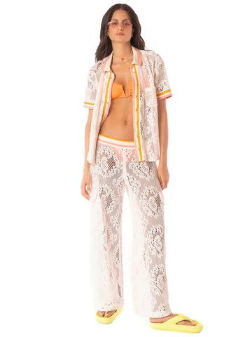 PANTALÓN FLOWERY CROCHET GINEVRA MAAJI