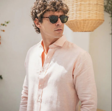 CAMISA LINO MANGA LARGA NORMANDÍA CURUBA DANIELS