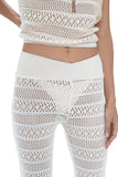PANTALÓN TEJÍDO MARFIL COPACABANA MILONGA
