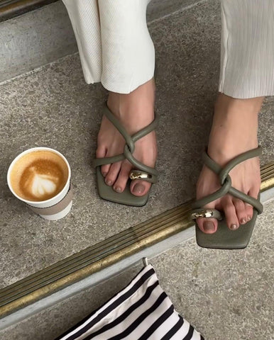 SANDALIA OLIVIA VERDE SIMONA