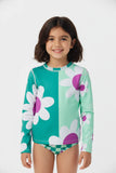 BIKINI NIÑA MINTY MEADOW RASHGUARD QUAQUAK