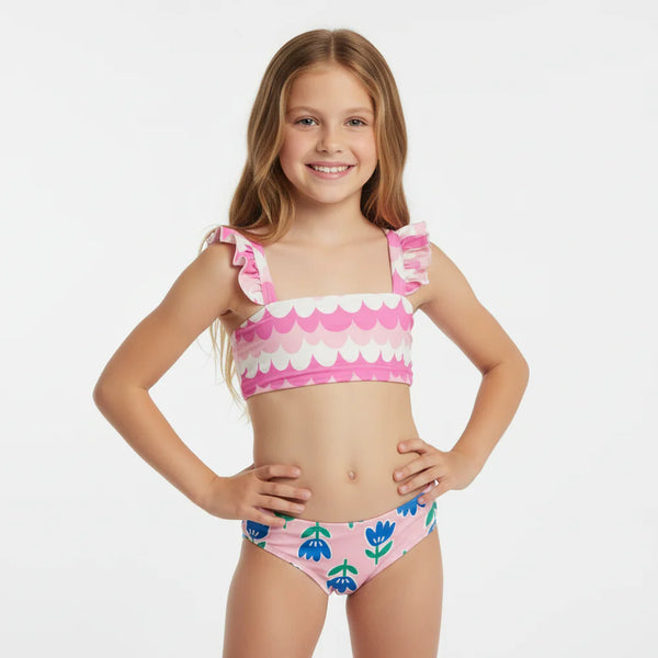 BIKINI NIÑA PINK BLISS QUAQUAK