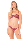 BIKINI WINE CORALS HELEN LAILA KIBYS