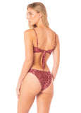 BIKINI WINE CORALS HELEN LAILA KIBYS