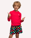 CAMISA RED UNISEX RASHGUARD QUAQUAK