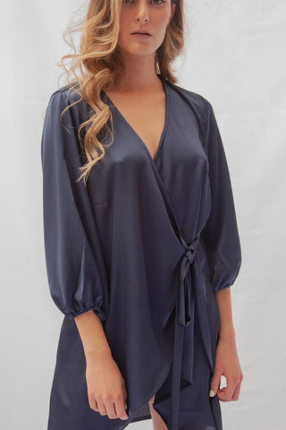 Vestido Ravello Navy Amal