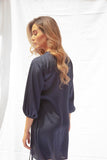 Vestido Ravello Navy Amal