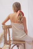 Vestido Victoria Champaña Amal